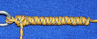 Bimini Twist knot finished with 5 turns