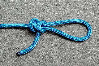 Perfection loop (angler's loop) knot